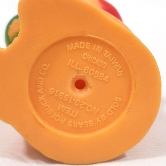 Disney WINNIE THE POOH Bear rubber squeak toy Sears Roebuck #29-15916 VINTAGE - Picture 9 of 10